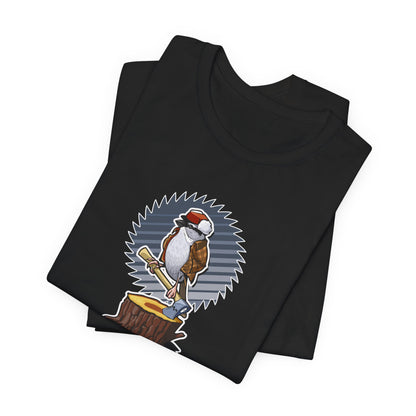 Chopping Sparrow Unisex Jersey Short Sleeve Tee