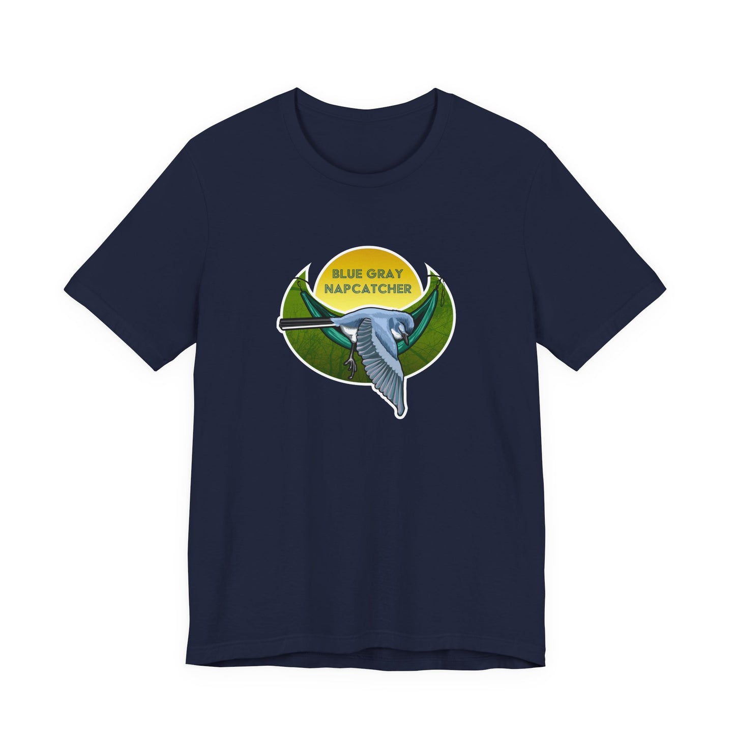 Blue Grey Gnatcatcher Unisex Jersey Short Sleeve Tee