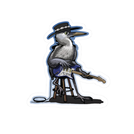 Great Blues Heron No Text Kiss-Cut Vinyl Decals