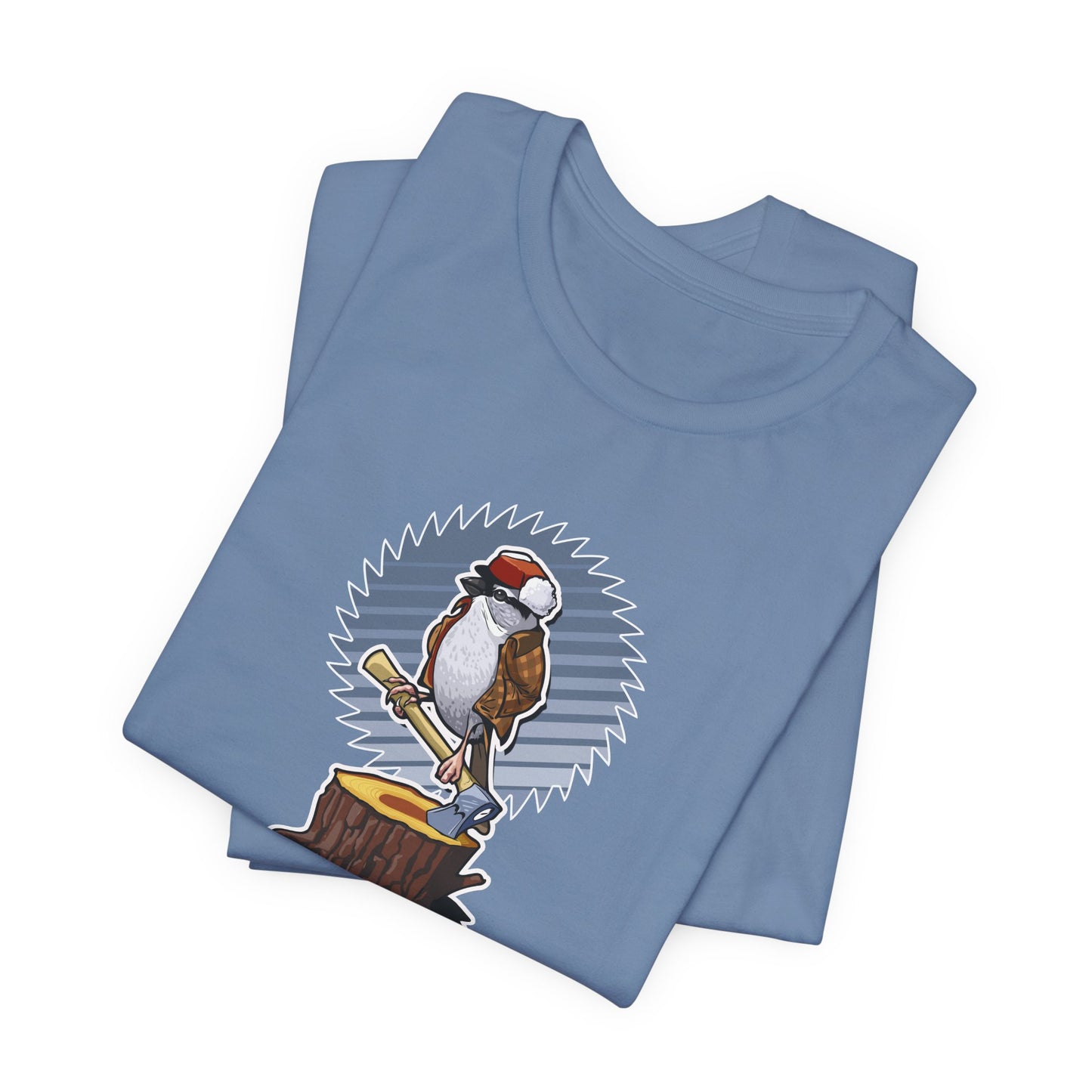 Chopping Sparrow Unisex Jersey Short Sleeve Tee