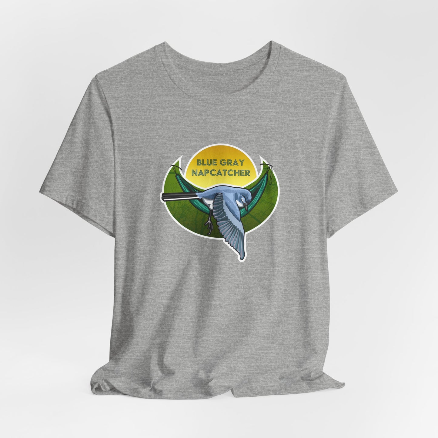 Blue Grey Gnatcatcher Unisex Jersey Short Sleeve Tee