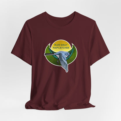 Blue Grey Gnatcatcher Unisex Jersey Short Sleeve Tee