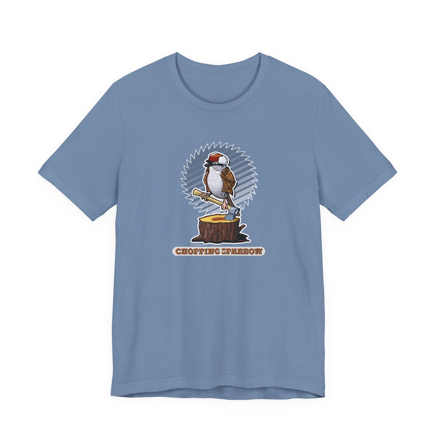 Chopping Sparrow Unisex Jersey Short Sleeve Tee