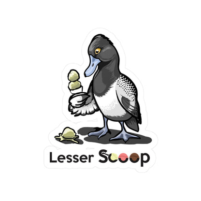 Lesser Scoop Kiss-Cut Vinyl Decals