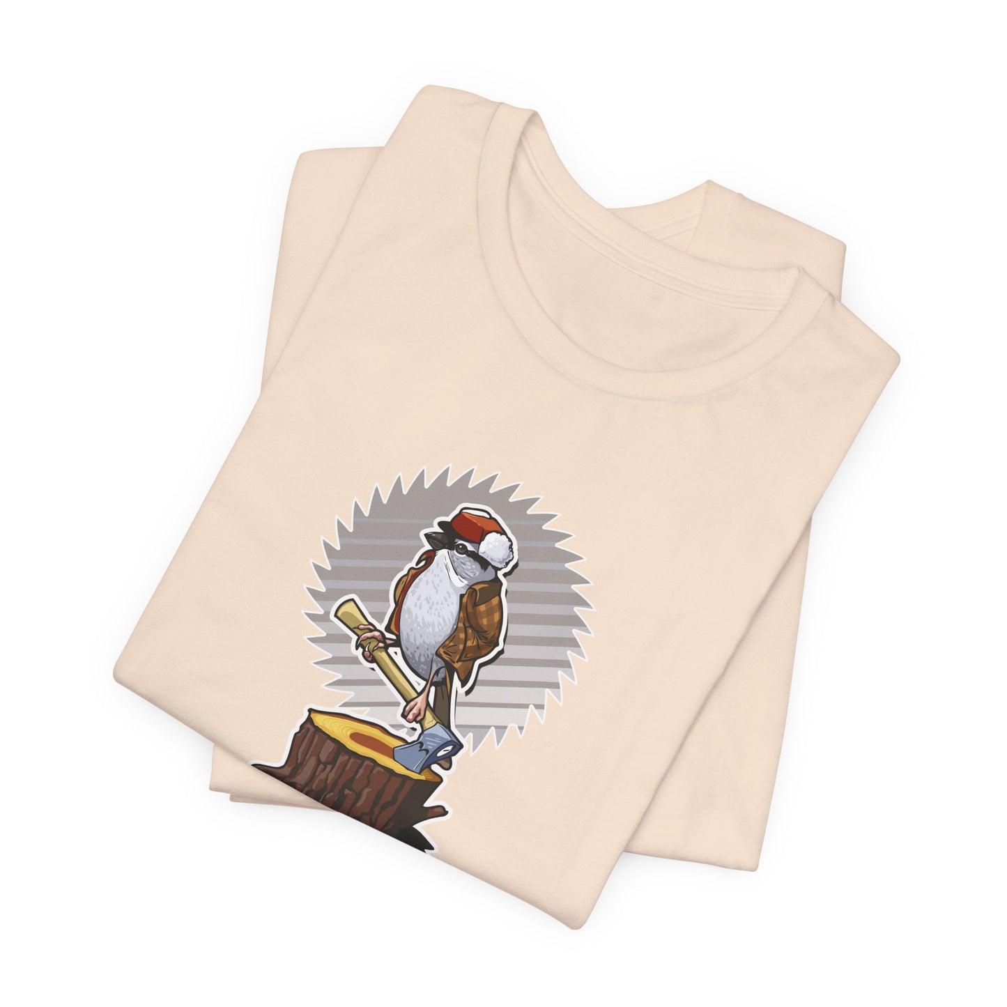 Chopping Sparrow Unisex Jersey Short Sleeve Tee