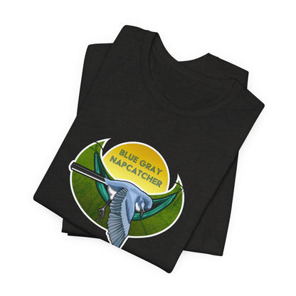 Blue Grey Gnatcatcher Unisex Jersey Short Sleeve Tee