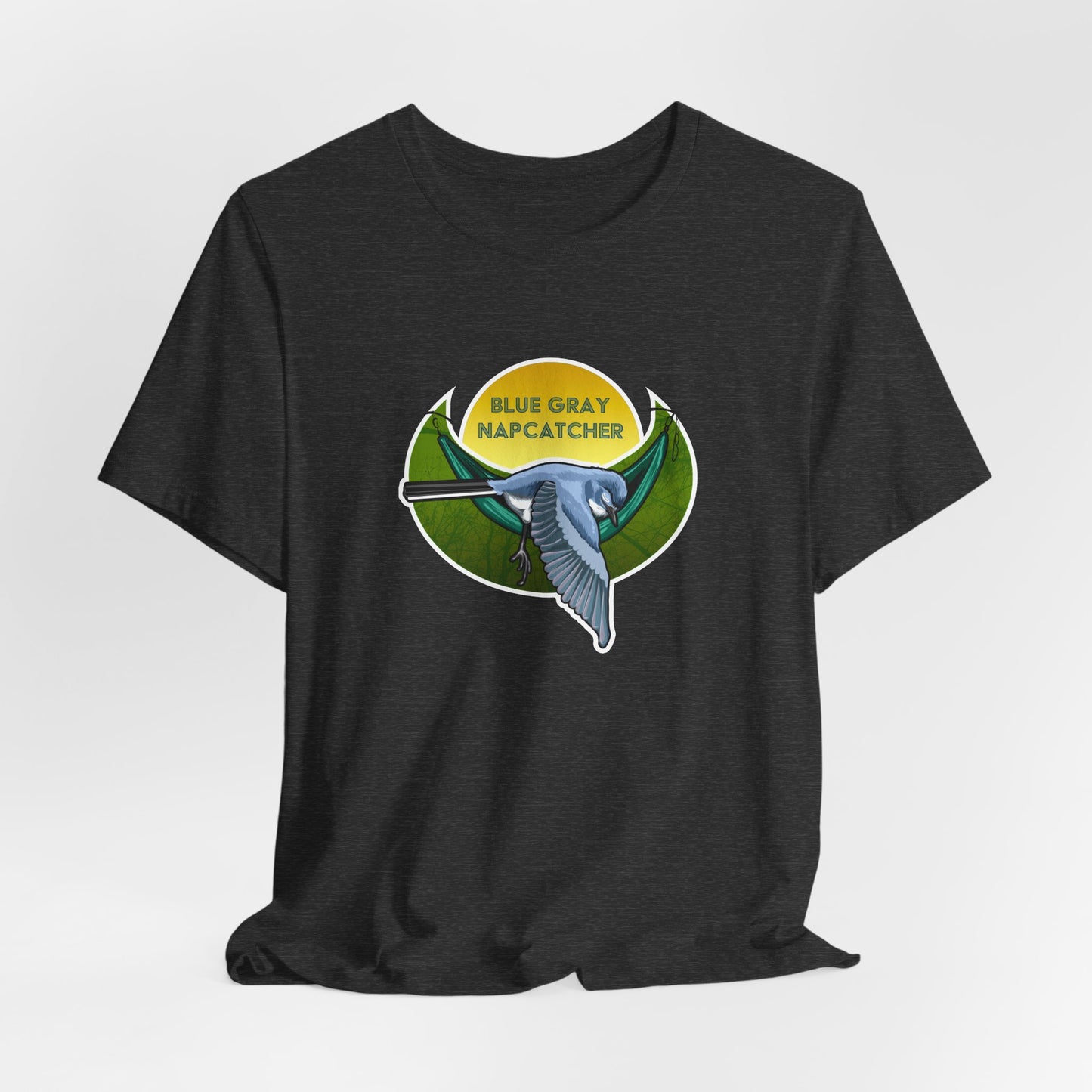 Blue Grey Gnatcatcher Unisex Jersey Short Sleeve Tee