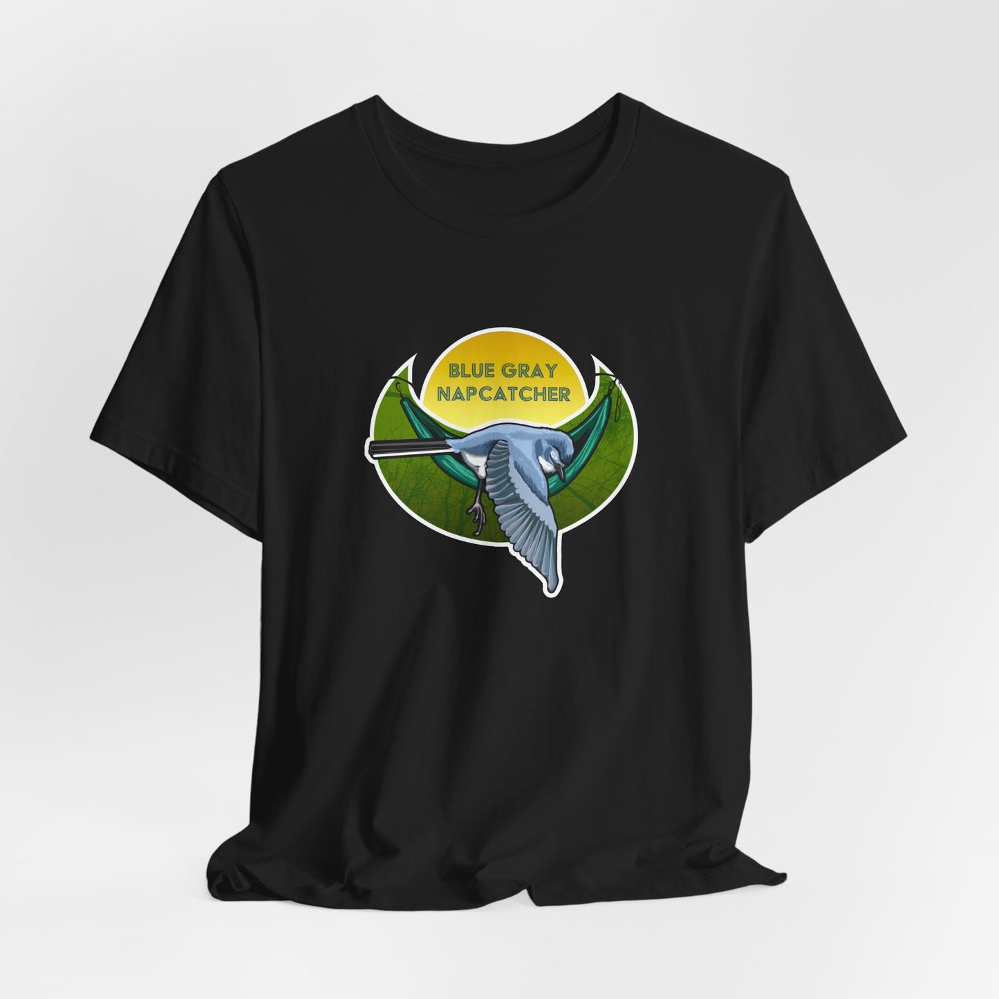 Blue Grey Gnatcatcher Unisex Jersey Short Sleeve Tee