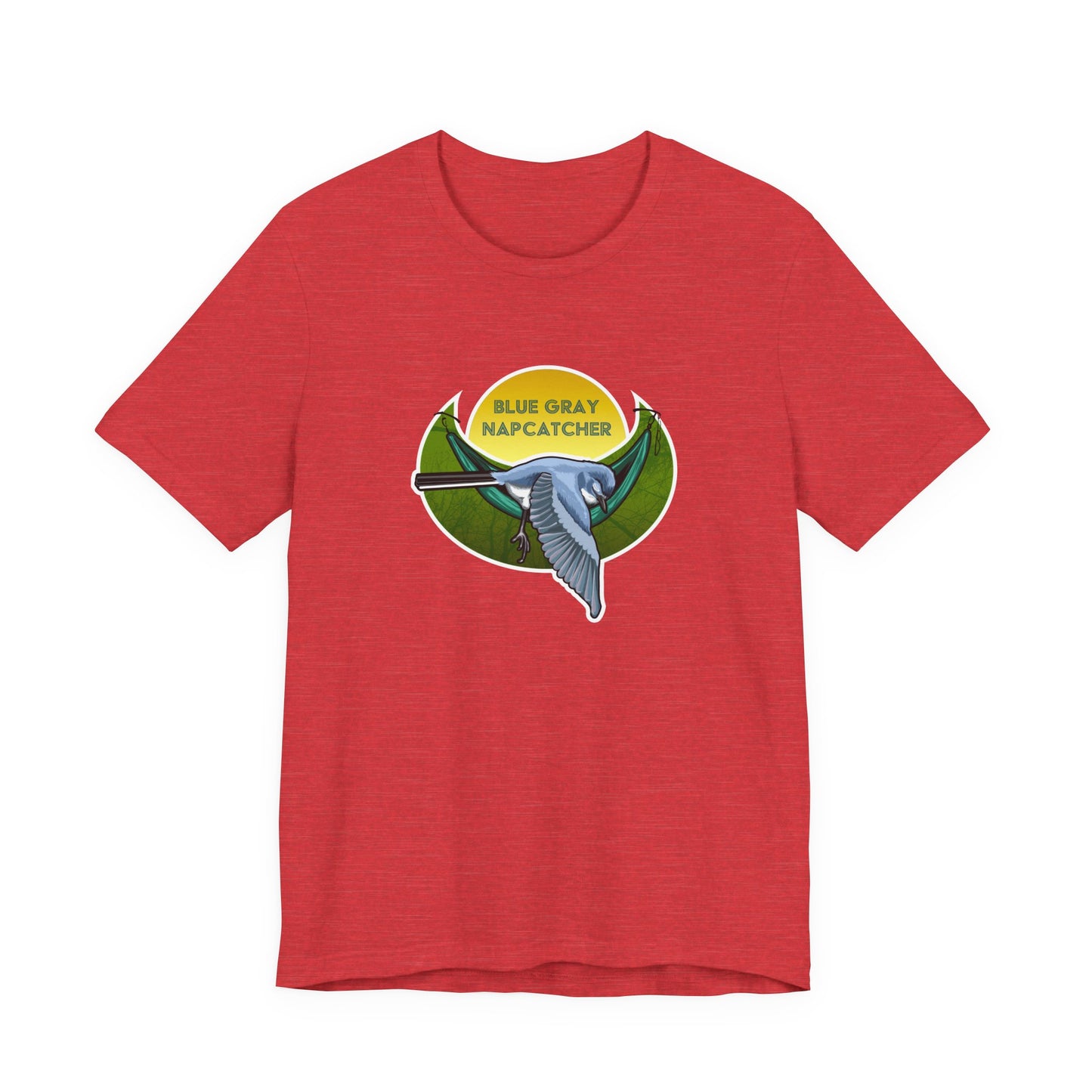 Blue Grey Gnatcatcher Unisex Jersey Short Sleeve Tee