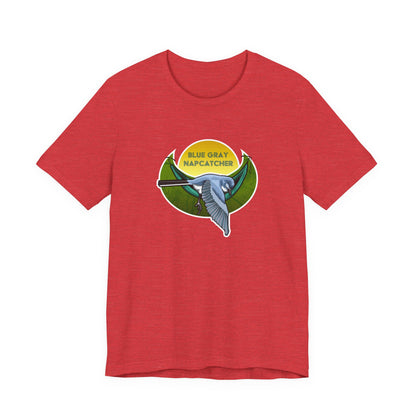 Blue Grey Gnatcatcher Unisex Jersey Short Sleeve Tee