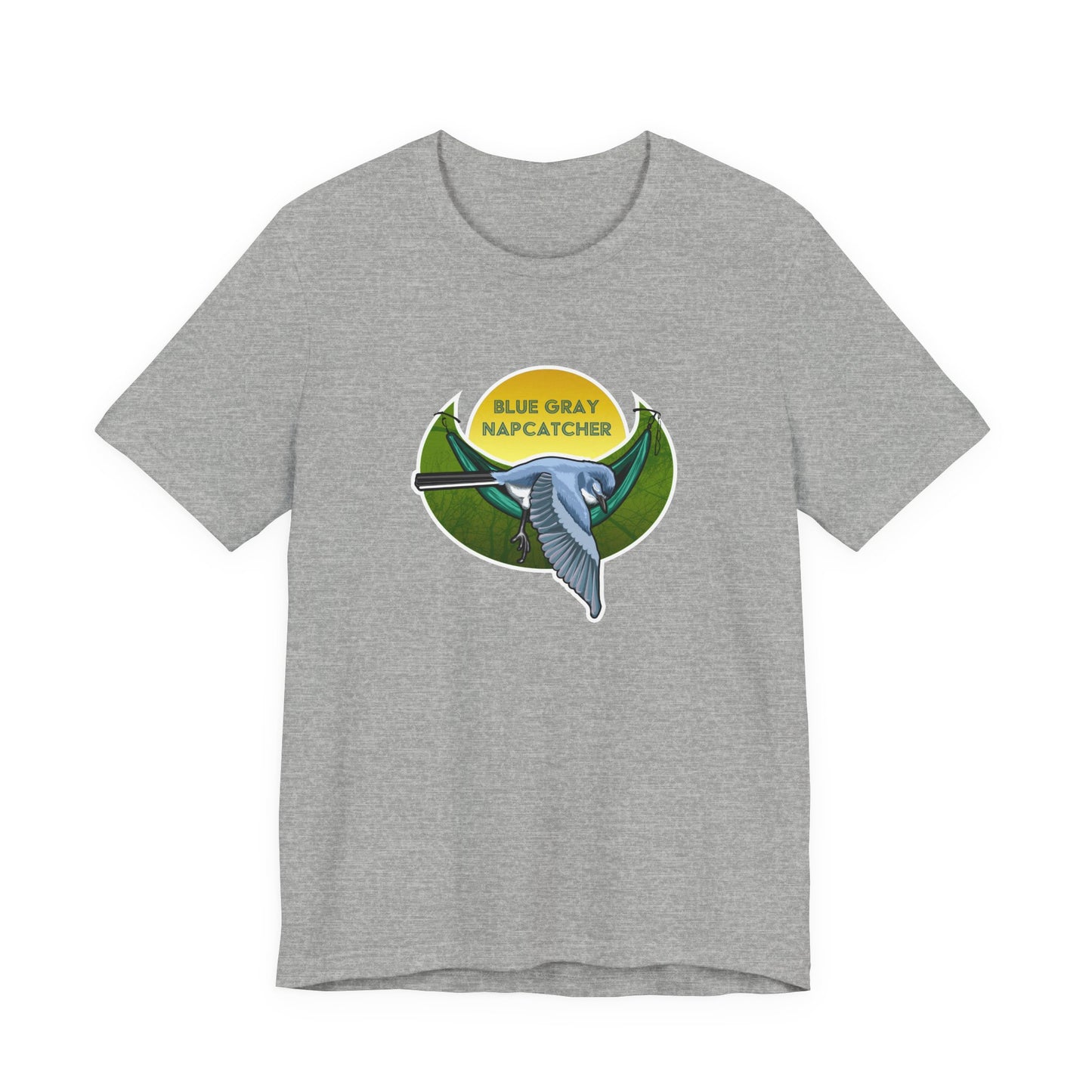Blue Grey Gnatcatcher Unisex Jersey Short Sleeve Tee