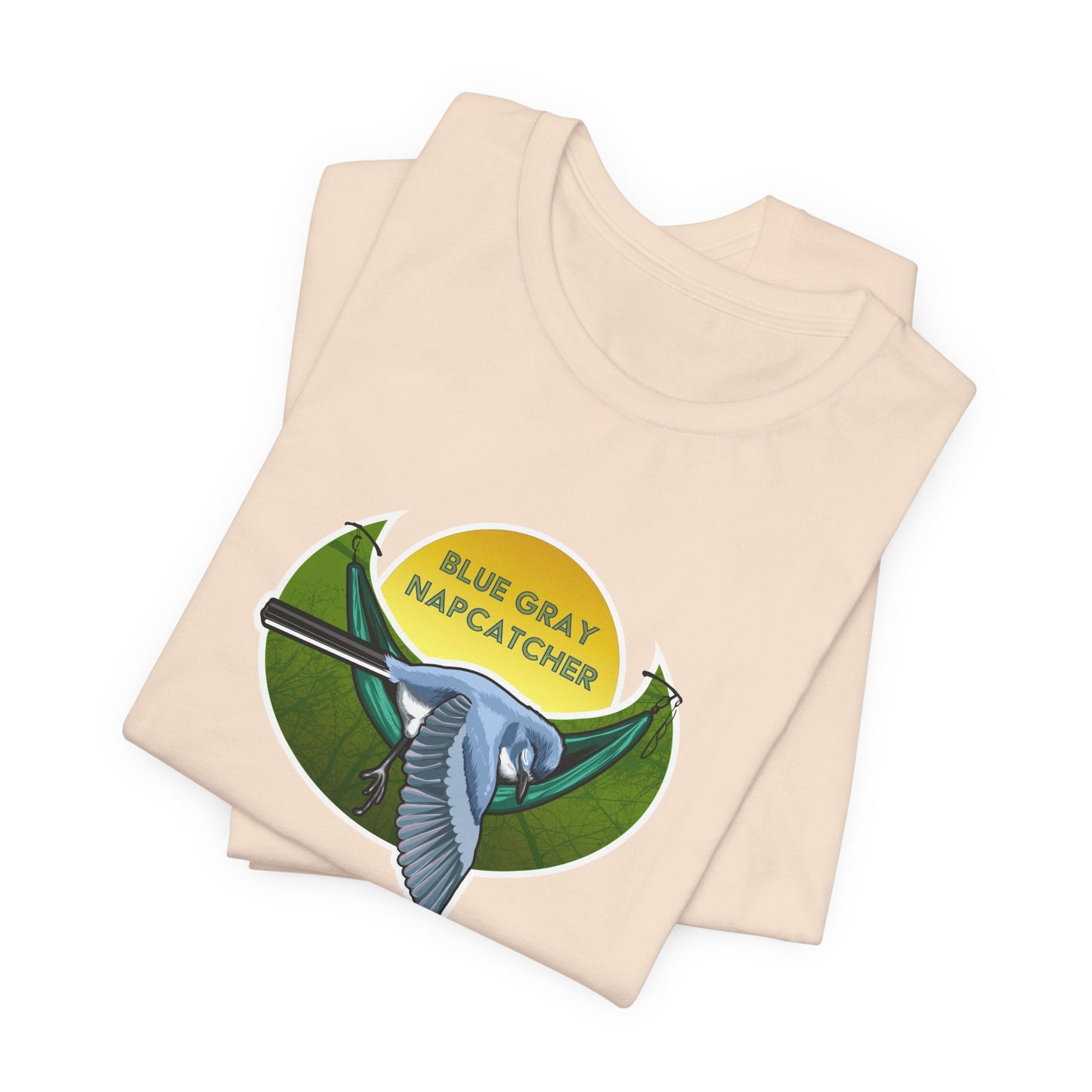 Blue Grey Gnatcatcher Unisex Jersey Short Sleeve Tee