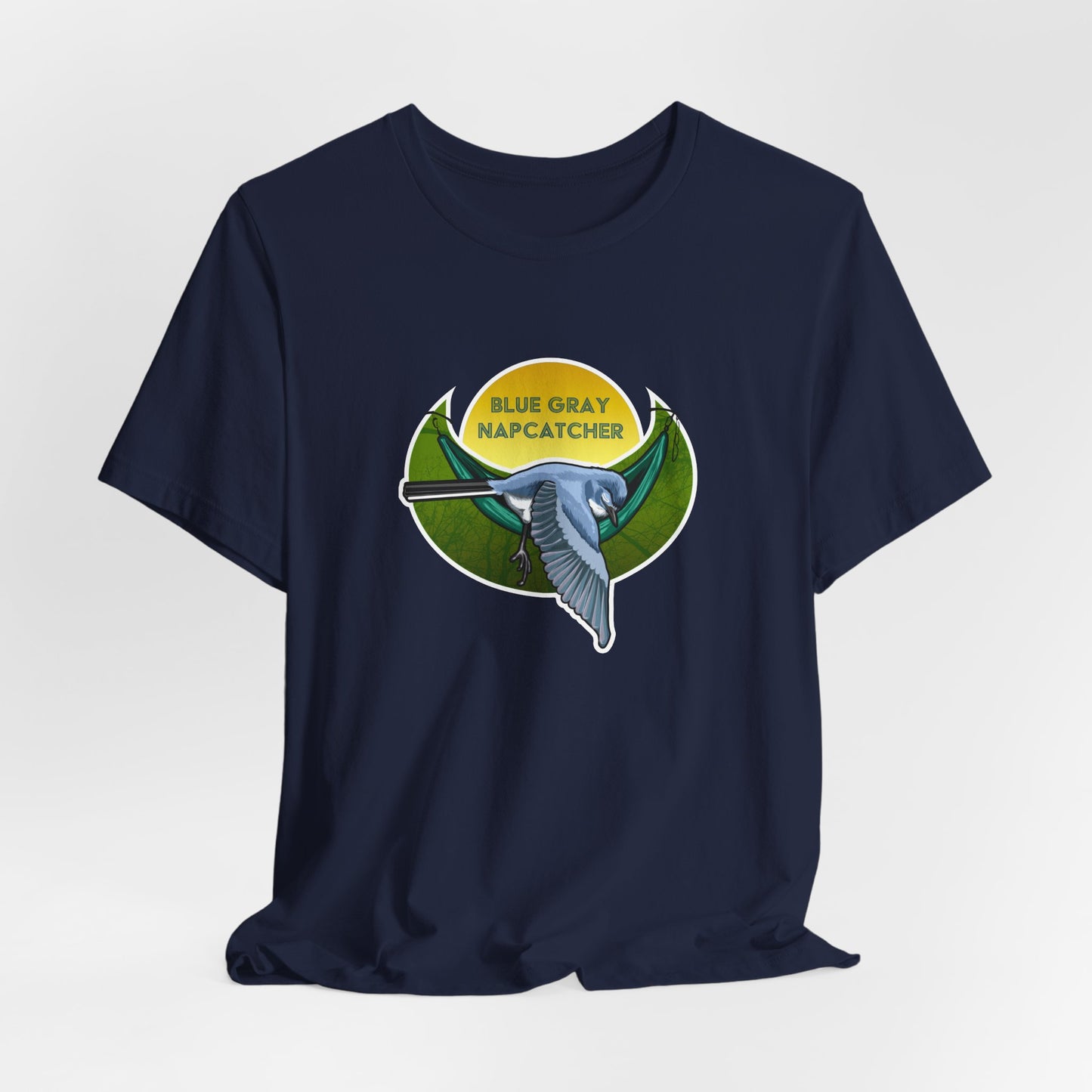 Blue Grey Gnatcatcher Unisex Jersey Short Sleeve Tee