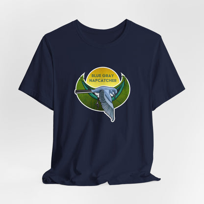 Blue Grey Gnatcatcher Unisex Jersey Short Sleeve Tee
