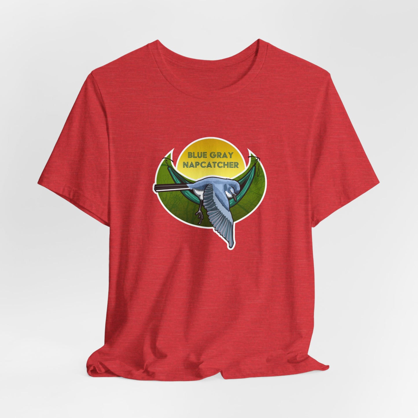 Blue Grey Gnatcatcher Unisex Jersey Short Sleeve Tee