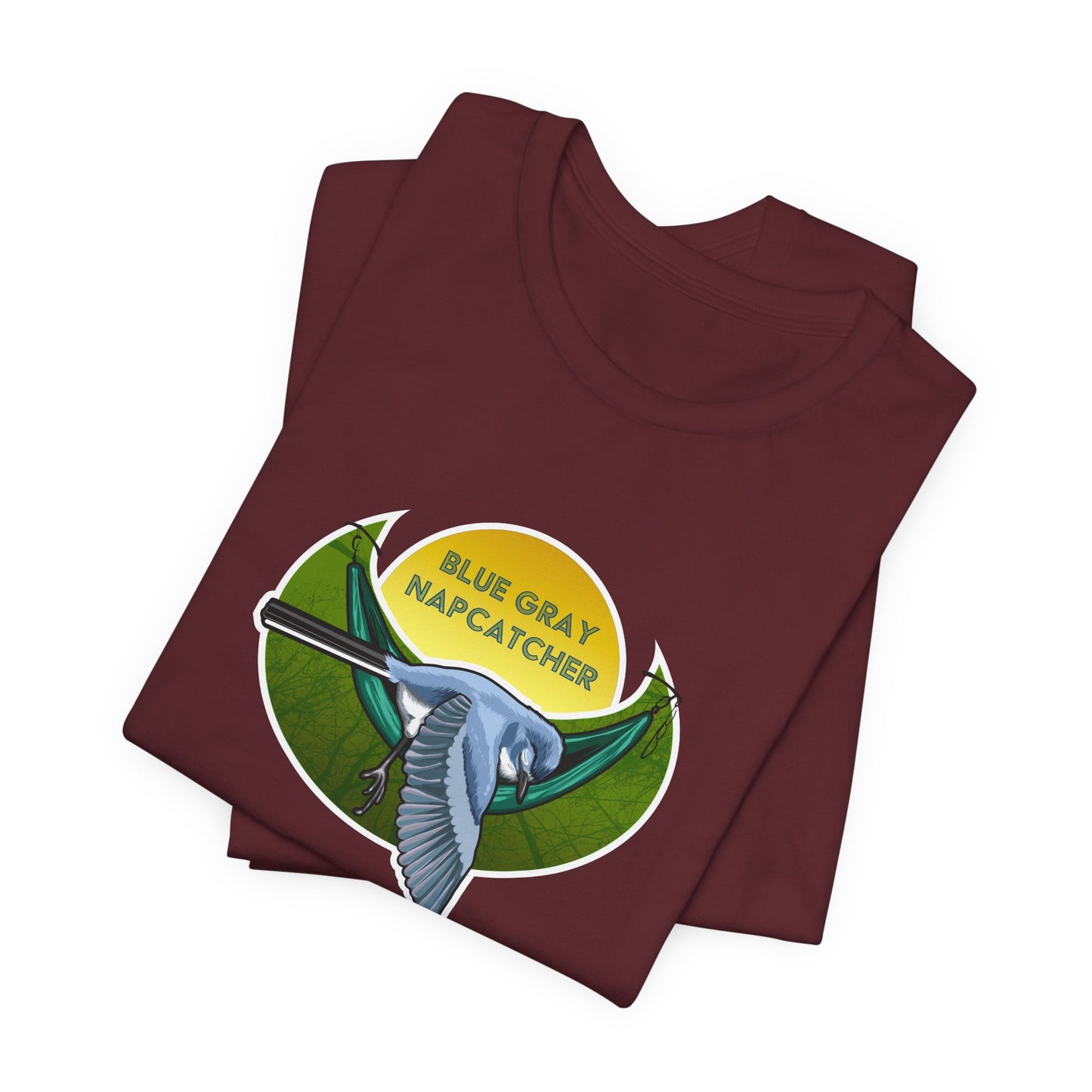 Blue Grey Gnatcatcher Unisex Jersey Short Sleeve Tee
