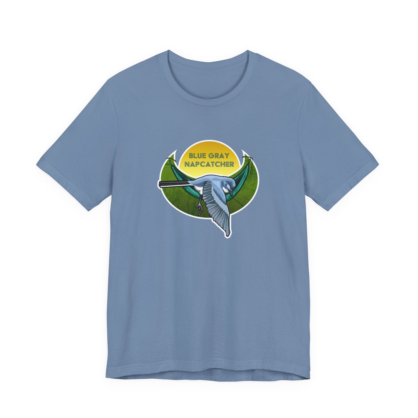 Blue Grey Gnatcatcher Unisex Jersey Short Sleeve Tee
