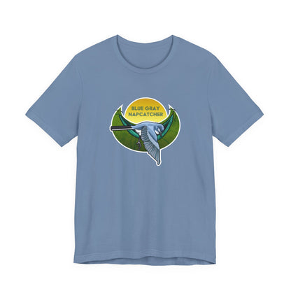 Blue Grey Gnatcatcher Unisex Jersey Short Sleeve Tee