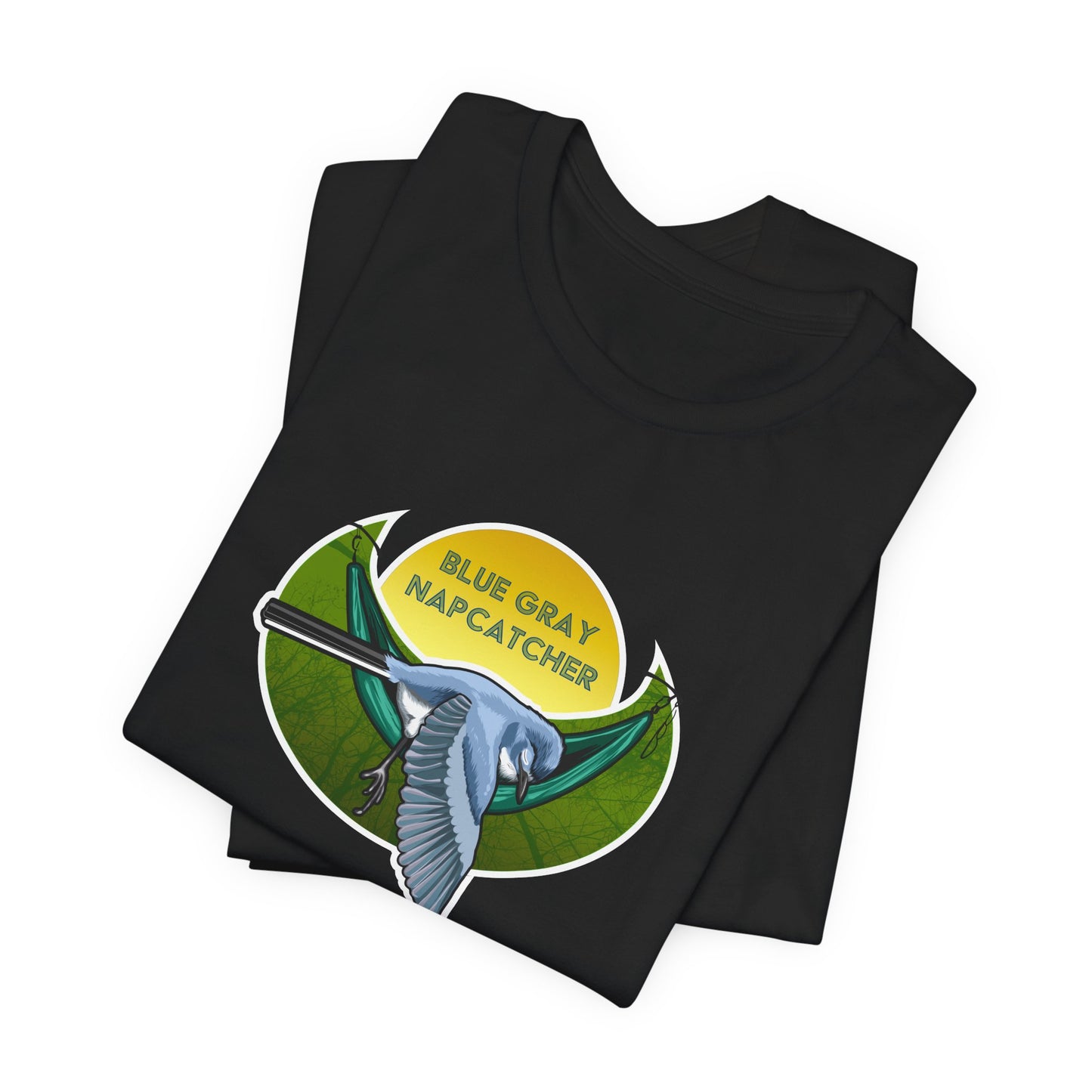 Blue Grey Gnatcatcher Unisex Jersey Short Sleeve Tee