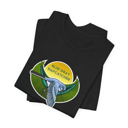 Blue Grey Gnatcatcher Unisex Jersey Short Sleeve Tee