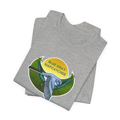 Blue Grey Gnatcatcher Unisex Jersey Short Sleeve Tee