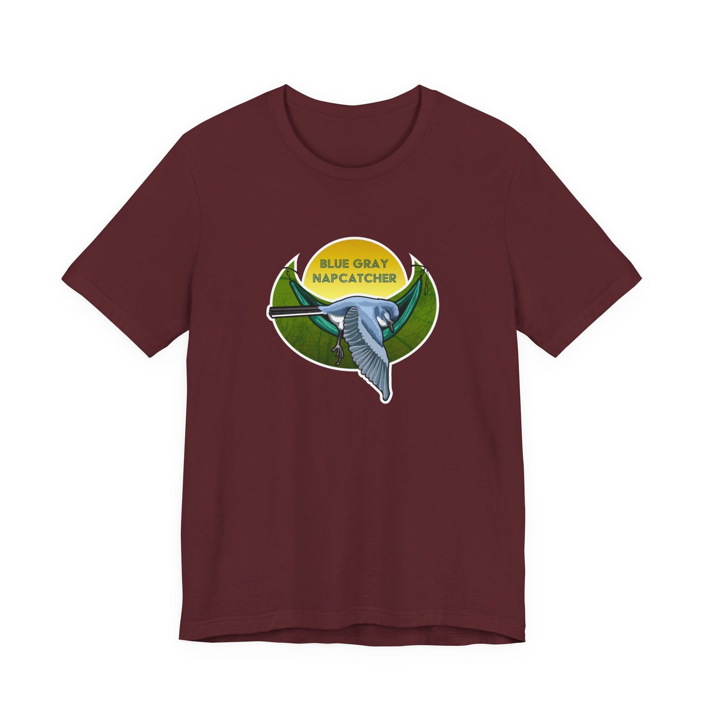 Blue Grey Gnatcatcher Unisex Jersey Short Sleeve Tee