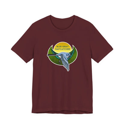 Blue Grey Gnatcatcher Unisex Jersey Short Sleeve Tee