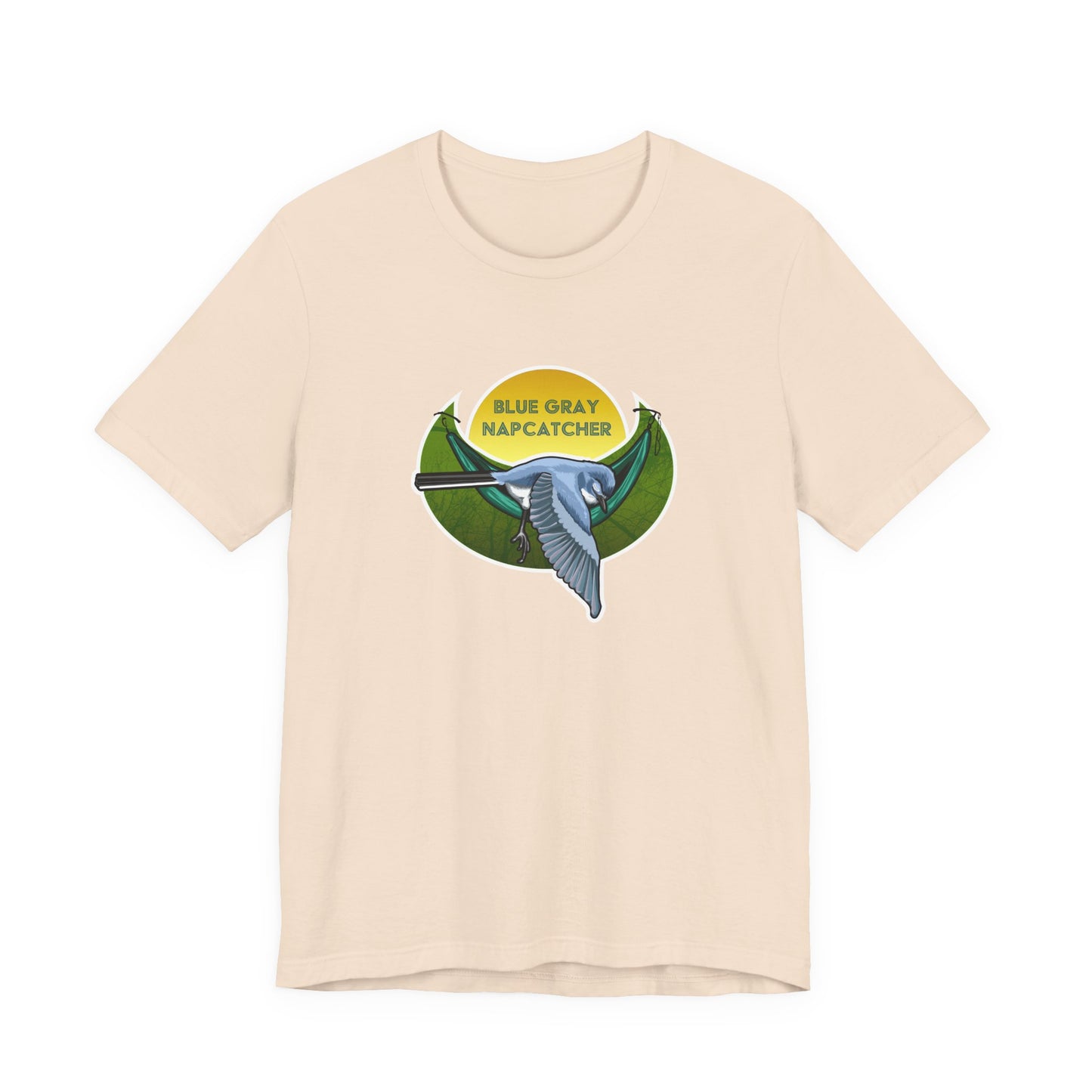Blue Grey Gnatcatcher Unisex Jersey Short Sleeve Tee