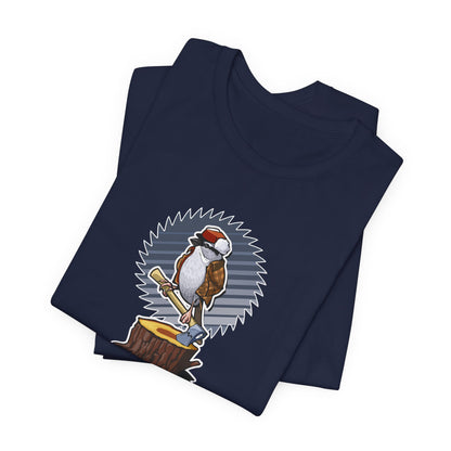 Chopping Sparrow Unisex Jersey Short Sleeve Tee