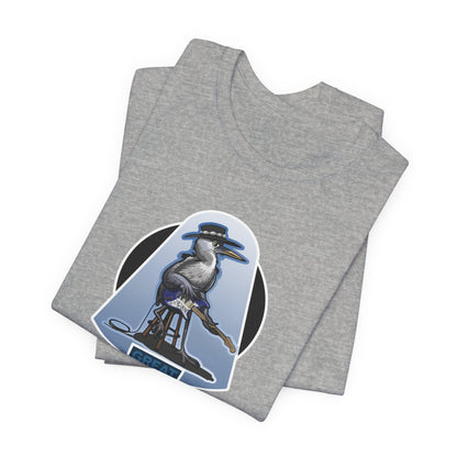 Great Blues Heron Unisex Jersey Short Sleeve Tee