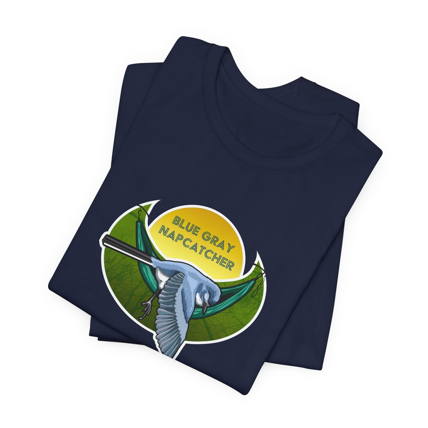 Blue Grey Gnatcatcher Unisex Jersey Short Sleeve Tee