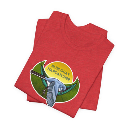 Blue Grey Gnatcatcher Unisex Jersey Short Sleeve Tee