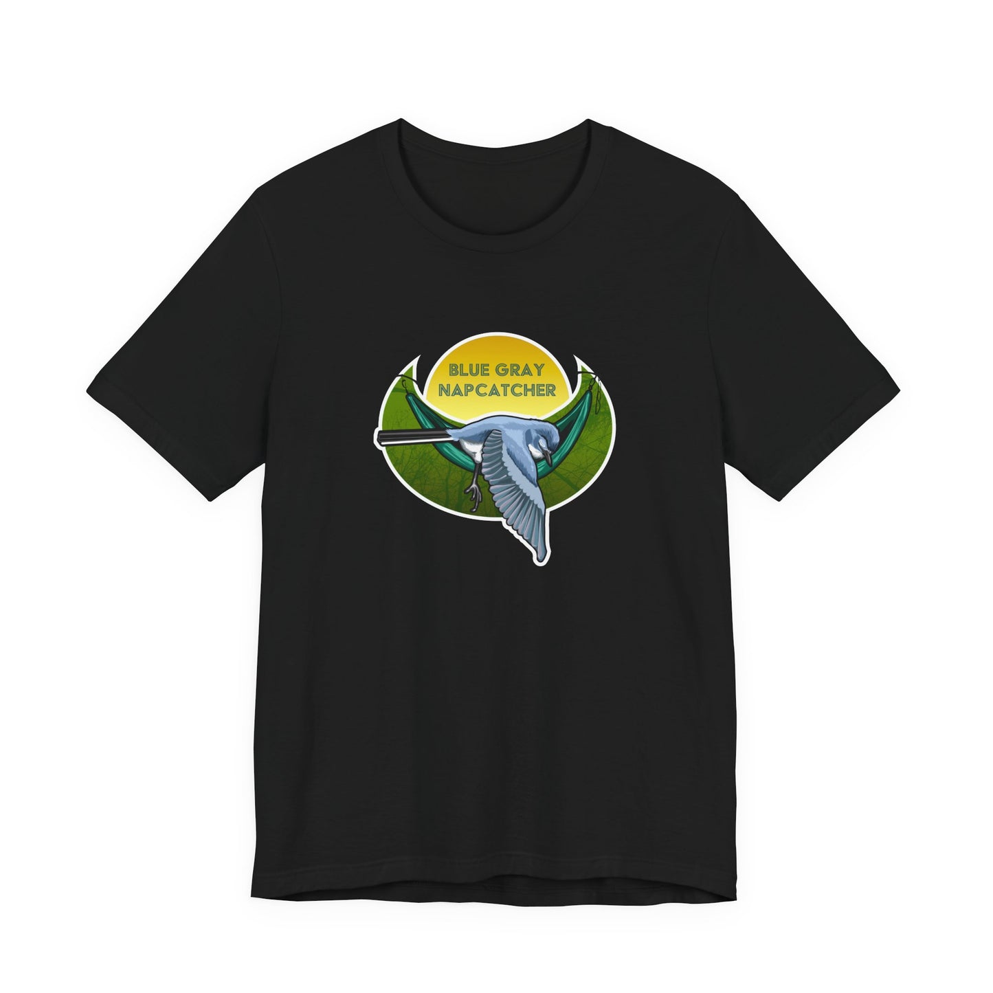 Blue Grey Gnatcatcher Unisex Jersey Short Sleeve Tee