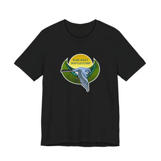 Blue Grey Gnatcatcher Unisex Jersey Short Sleeve Tee