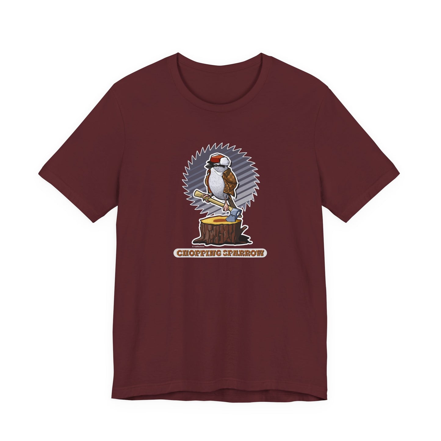 Chopping Sparrow Unisex Jersey Short Sleeve Tee
