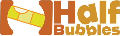 HalfBubbles logo
